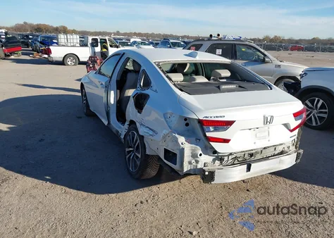2018 Honda Accord Hybrid Ex-L from USA, damaged, VIN 1HGCV3F57JA016471